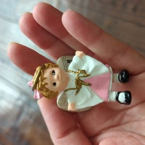 Vintage 1997 Hallmark Sue Tague "Granddaughter" Angel Ornament in Original Box